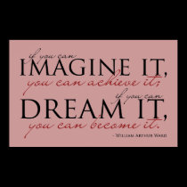 William Ward Imagine Quote posters
