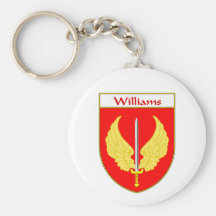 Williams Coat of Arms/Family Crest Key Chains