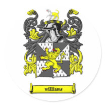 Williams Coat of Arms stickers by riptonp Williams Coat of Arms stickers