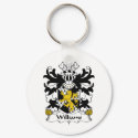 Williams Family Crest keychains