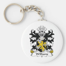 Williams Family Crest Keychain