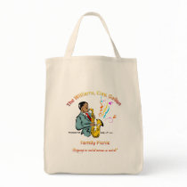 Williams Family Picnic - Grocery Tote bags