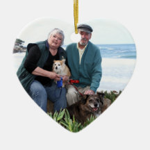 Williams Foxy and Corky Photo 1 Christmas Tree Ornaments