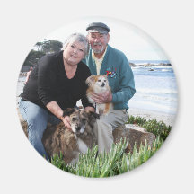 Williams Foxy and Corky Photo 3 Refrigerator Magnet