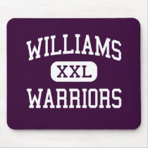 Williams - Warriors - High School - Plano Texas mousepads by customteamsportswear Williams - Warriors - High School - Plano Texas mousepads