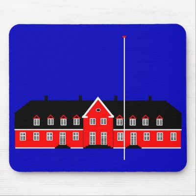 Williamsborg Manor House Mouse Pad by lonvig