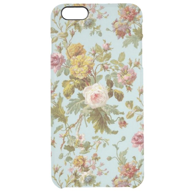WILLIAMSBURGFLORAL iPhone Deflector Case BEALEADER Uncommon Clearlyâ„¢ Deflector iPhone 6 Plus Case
