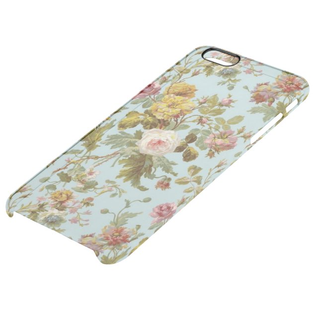 WILLIAMSBURGFLORAL iPhone Deflector Case BEALEADER Uncommon Clearlyâ„¢ Deflector iPhone 6 Plus Case-4