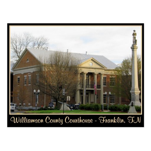 Franklin Tennessee Postcards & Postcard Template Designs
