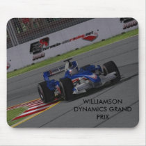 Williamson Dynamics Grand Prix Mouse Pad mousepads by Williamsondynamics Williamson Dynamics Grand Prix Mouse Pad mousepads