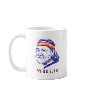Willie Nelson Sketch mug
