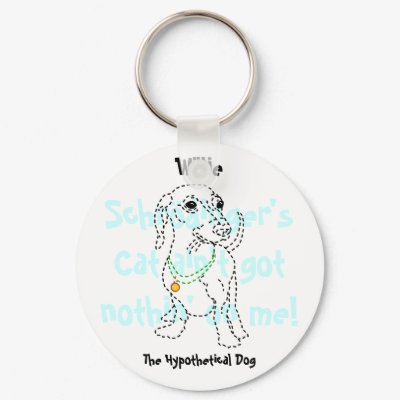 Willie the Hypothetical Dog Keychain by ScribbleCraft