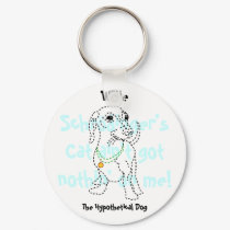 Willie the Hypothetical Dog Keychain by ScribbleCraft Willie the Hypothetical Dog Keychain