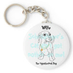 Willie the Hypothetical Dog Keychain