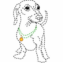 Willie the Hypothetical Dog Sculpture Keychain photo sculptures by ScribbleCraft Willie the Hypothetical Dog Sculpture Keychain photo sculptures
