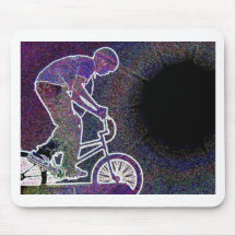 WillieBMX Glowing Edge Mousepad