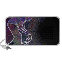 WillieBMX the Glowing Edge Laptop Speakers