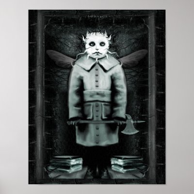 Willies Wicked Thoughts Poster by leannem