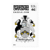 Willingham Family Crest postage