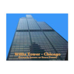 Willis Tower - Formerly Known As The Sears Tower postcards