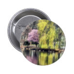 Willow and Cherry by Lake Button