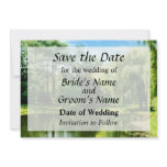 Willow by the Lake Save the Date Custom Invites
