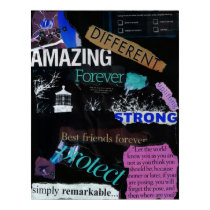 Willow Collage #15b posters