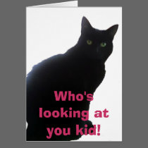 Willow copy, Who's looking at you kid! cards