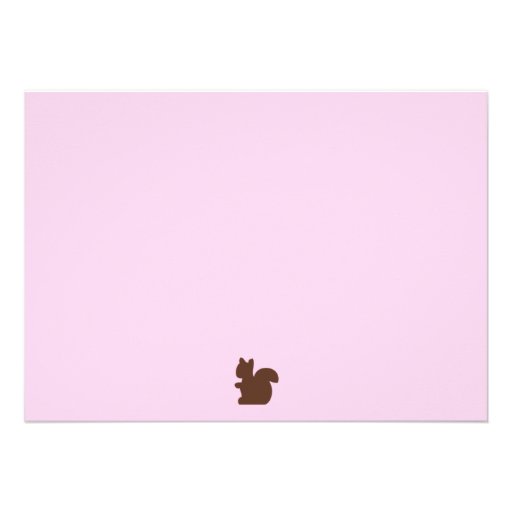 Willow Deer/Deer Pink Baby Shower Invitation
