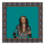Willow Native Americans Print