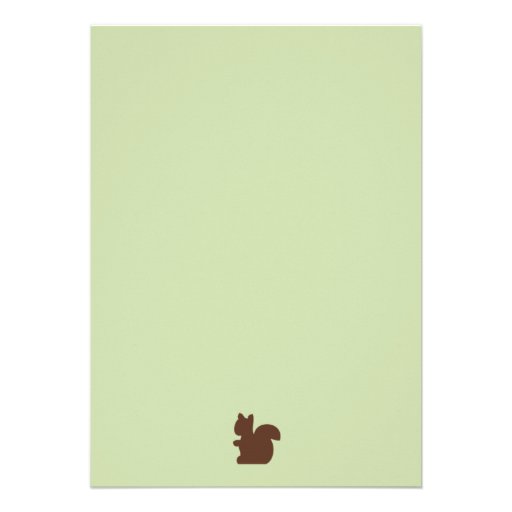 Willow Organic/Deer Baby Shower Invitation