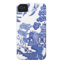 Willow pattern iphone 4 case-mate cases