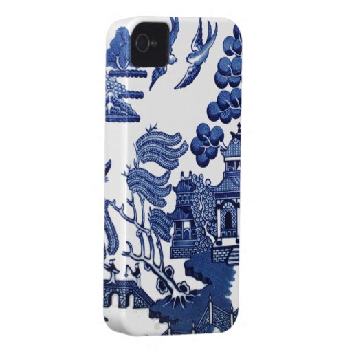 Willow pattern Case-Mate iPhone 4 case