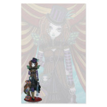 "Willow" Steampunk Circus Fairy Stationery