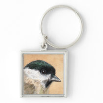Willow Tit Keychain