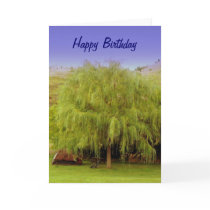 Willow Tree, La Grande Oregon, Birthday Cards