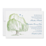 Willow Tree Wedding Invitation