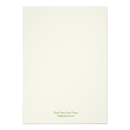 Willow Tree Wedding Invitation