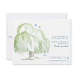 Willow Tree Wedding Reply Card