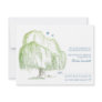Willow Tree Wedding Response Card Invitation
