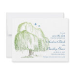 Willow Tree Wedding Save the Date Invitation