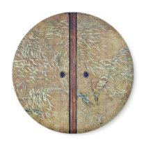 Willow Trees By Eitoku Kano (Best Quality) Magnet
