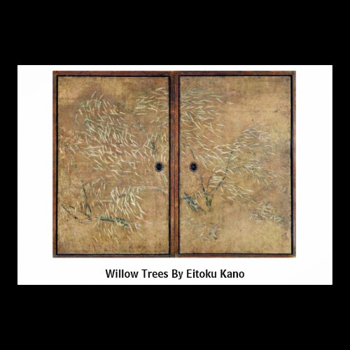 Willow Trees By Eitoku Kano Posters