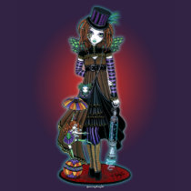 "Willow" Victorian Steampunk Circus Faery Top t-shirts