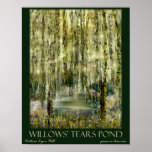 Willows' Tears Pond Print