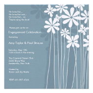 Willowy Flowers Invitation