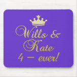 Wills & Kate 4-Ever T-shirts, Mugs, Gifts mousepads