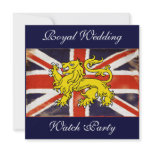 Wills &amp; Kate Royal Wedding Watch Party Invitation