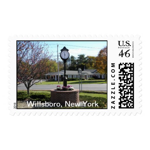 WillsboroNY Postage Stamp