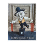 Willy T. Goblin Welcome Halloween Postcard